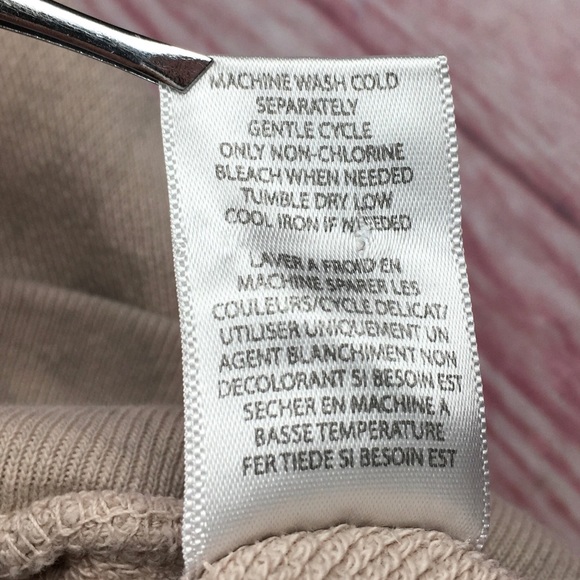 💙NSF Animal Print Hoodie Pullover Size Petite - Picture 9 of 12